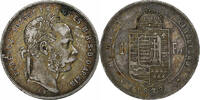 Hungary Forint Franz Joseph I, Kremnica, Silver, KM:453.1 -