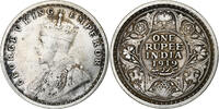 British India Rupee INDIA-BRITISH, KM #524, Silver, 11.55 -