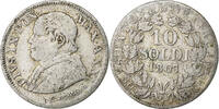 Italian States 10 Soldi, 50 Centesimi ITALIAN STATES, PAPAL STATES, Pius IX, Rome -