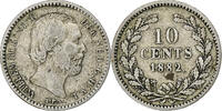 Netherlands 10 Cents William III, Silver, KM:80 -