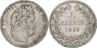 France 5 Francs Coin, Louis-Philippe, Nantes, Silver -