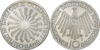 Federal Republic of Germany 10 Mark Coin, GERMANY - FEDERAL REPUBLIC, Hambourg, Silver -