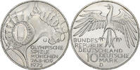 Federal Republic of Germany 10 Mark Coin, GERMANY - FEDERAL REPUBLIC, Munich, Silver -