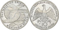 Federal Republic of Germany 10 Mark Coin, GERMANY - FEDERAL REPUBLIC, Stuttgart, Silver -