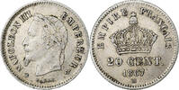 France 20 Centimes Napoleon III, Strasbourg, Silver, Le -
