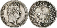 France 5 Francs Louis-Philippe, Marseilles, Silver -
