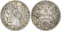 France 2 Francs Cérès, Paris, Silver, Gadoury:530a -