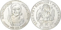 France 100 Francs Coin, Clovis, Silver, KM:1180, Gadoury:953 -