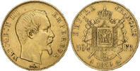 France 50 Francs Napoleon III, Paris, Gold, Gadoury:1111 -