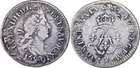 France 4 Sols 2 Deniers Coin, Louis XIV, 4 Sols aux 2 L, Rennes -