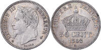 France 50 Centimes Napoleon III, Napoléon III, Paris, Silver -