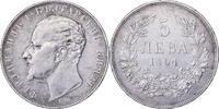 Bulgaria 5 Leva Ferdinand I, Kormoczbanya, Hungary, Silver... -