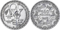 Ivory Coast 500 Francs Paris, Silver, KM:7 -