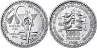 West African States 5000 Francs Silver, KM:11 -