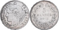 France 5 Francs Cérès, Bordeaux, Silver, KM:818.2 -