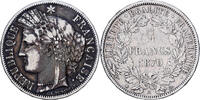 France 5 Francs Cérès, Paris, Silver, KM:818.1, Gadoury:742 -