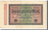 Germany 20,000 Mark Banknote, KM:85c -