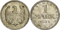 GERMANY, WEIMAR REPUBLIC Mark Karlsruhe, Silver, KM:42 -