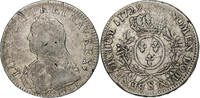 France Ecu aux branches d'olivier Louis XV, Reims, Silver -