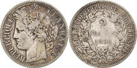 France 2 Francs Cérès, Paris, Silver, KM:817.1 -