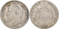 France 2 Francs Napoleon III, Paris, Silver, Gadoury:527, Le -