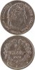France 1/4 Franc Coin, Louis-Philippe, Lille, Silver -