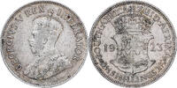 South Africa 2-1/2 Shillings 1923 Not Applicable George V, Silver, KM:19.1 VF(30-35)