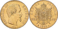 France 100 Francs Napoleon III, Paris, Gold, Gadoury:1135 -