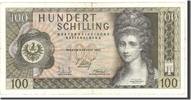 Austria 100 Schilling Banknote, 1969-01-02, KM:145a -