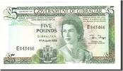Gibraltar 5 Pounds Banknote, 1988-08-04, KM:21b -