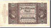 Germany 2 Millionen Mark Banknote, 1923-07-23, KM:89a -
