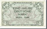 GERMANY - FEDERAL REPUBLIC 1/2 Deutsche Mark Banknote, Undated, KM:1a -