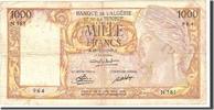Algeria 1000 Francs Banknote, 1949-11-28, KM:107a -