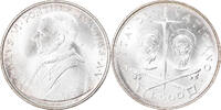 VATICAN CITY 500 Lire Coin, Paul VI, Silver, KM:99 -