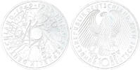 GERMANY - FEDERAL REPUBLIC 10 Mark Coin, Karlsruhe, Germany, 40 JAHRE -