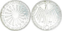 GERMANY - FEDERAL REPUBLIC 10 Mark Coin, Stuttgart, Silver -