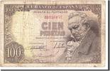 Spain 100 Pesetas Banknote, 1946-02-19, KM:131a -