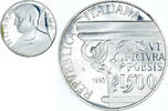 Italy 500 Lire Coin, Rome, Horatius.BE, Silver, KM:156 -