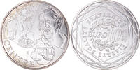 France 10 Euro Centre, Euros des régions, FDC, Silver -