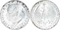 GERMANY - FEDERAL REPUBLIC 5 Mark Coin, Karlsruhe, Germany, 150th -