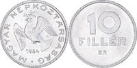 Hungary 10 Filler Coin, Budapest, Aluminum, KM:547 -