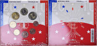 France 1 Cent to 2 Euro Monnaie de Paris, Paris, BU -