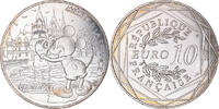 France 10 Euro Mickey un tour de Loire, Silver -