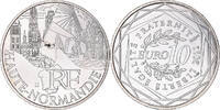 France 10 Euro Paris, Haute-Normandie, Silver, Gadoury:EU450 -