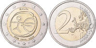 Malta 2 Euro E.M.U., 10th Anniversary, Paris, Bi-Metallic -