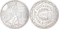 France 15 Euro Semeuse, Silver, Gadoury:2, KM:1535 -