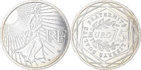 France 15 Euro Semeuse, Silver, Gadoury:EU288, KM:1535 -