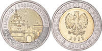 Poland 5 Zlotych Coin, The Former Benedictine Monastery on Święty -