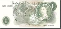 1 Pound 1970 Großbritannien Geldschein, Undated, KM:374g, UNZ UNZ
