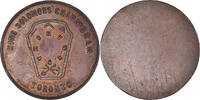 Canada Token Masonic, Toronto, King Solomons Chapter N°8, Chapter Penny -
